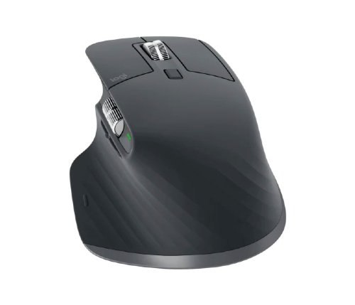 Logitech MX Master 3S for Business, Wireless Right Handed Laser Bluetooth & USB Mouse, Graphite (910-006581)