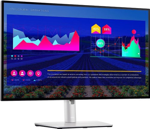 Dell UltraSharp 30" USB-C Monitor, IPS, Flat, WQXGA, 2560 x 1600, 30Inch, 1.07 billion, 8Ms, 60 Hz, 0.2505Mm, 1000:1, 400 cd/m2, 178/178, 16:10, 100% sRGB, 95% DCI-P3...