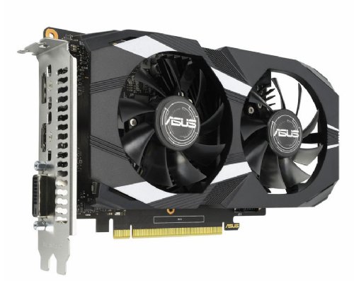 ASUS Dual Geforce GTX 1650 V2 4GB GDDR6 (PCIE 3.0, 4GB GDDR6 Memory, HDMI 2.0B, Displayport 1.4A, DVI-D, IP5X Dust Resistance, Auto-Extreme)...