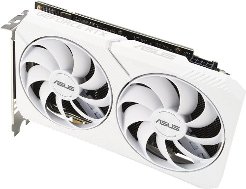 ASUS Dual Geforce RTX 3060 White OC Edition 8GB GDDR6 (PCIE 4.0, 8GB GDDR6, HDMI 2.1, Displayport 1.4A)...