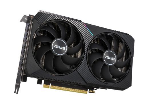 ASUS Dual Geforce RTX 3060 8GB GDDR6 (PCIE 4.0, 8GB GDDR6, HDMI 2.1, Displayport 1.4A)...