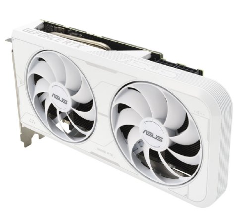 ASUS Dual NVIDIA GeForce RTX 3060 Ti White OC Edition Graphics Card (PCIe 4.0, 8GB GDDR6X memory, HDMI 2.1, DisplayPort 1.4a, 2-slot design, Axial-tech fan design, 0dB technology)... 