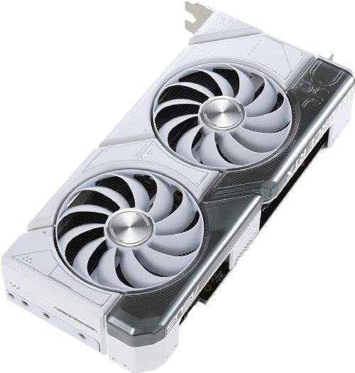 Asus Dual Geforce RTX 4070 - White OC Edition - Graphics Card - Geforce RTX 4070 - 12 GB GDDR6X - PCIe 4.0 - HDMI, 3 x Displayport - White...