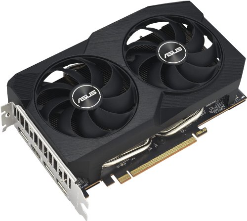 Asus Dual Radeon RX 7600 8GB - OC Edition - Graphics Card - Radeon RX 7600 - 8 GB GDDR6 - PCIe 4.0 - HDMI, 3 x Displayport...