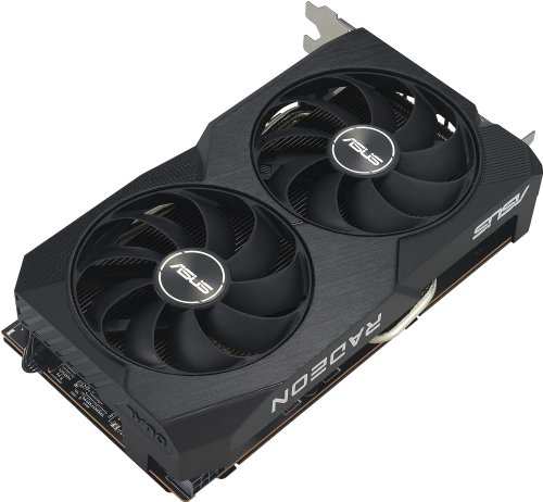 Asus Dual AMD Radeon RX 7600 V2 OC Edition 8GB GDDR6 Graphics Card (PCIE 4.0, 8GB GDDR6, HDMI 2.1, Displayport 1.4A, 2.5-Slot Design, Axial-Tech Fans, GPU ...