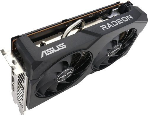 Asus Dual Radeon RX 7600 8GB - OC Edition - Graphics Card - Radeon RX 7600 - 8 GB GDDR6 - PCIe 4.0 - HDMI, 3 x Displayport...