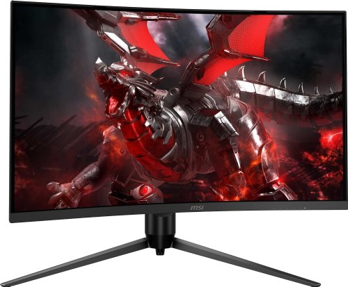 MSI G271CQP E2, 27" Gaming Monitor, 2560 x 1440 (QHD), VA Panlel, 170Hz, FreeSync Premium, HDMI, Displayport, Tilt, Swivel, Height Adjustable, Pivot, Less Blue Light Pro...