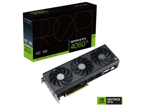 Asus ProArt Geforce RTX 4060 Ti 16GB OC Edition GDDR6 Graphics Card (PCIe 4.0, 16GB GDDR6, DLSS 3, HDMI 2.1a, Displayport 1.4a), 3 Year Warranty...