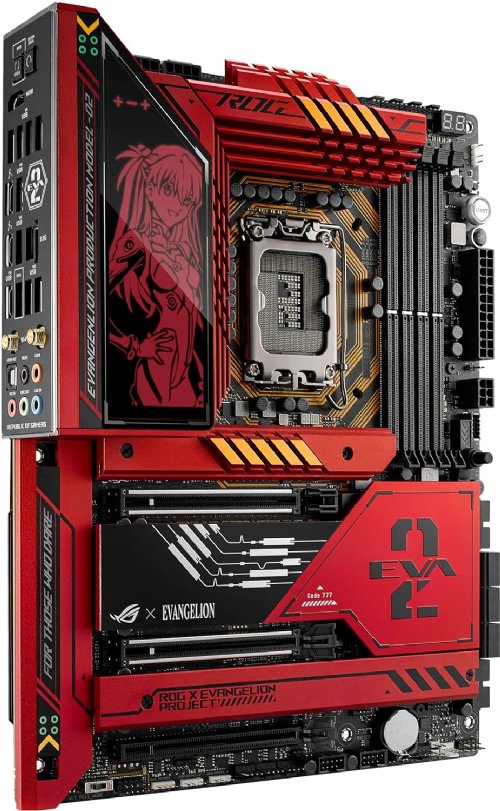 ASUS ROG Maximus Z790 Hero EVA-02 Edition LGA 1700(Intel 13th &12th Gen) ATX Gaming Motherboard(DDR5, 5X M.2 Slots,PCIe 5.0 x16 with Q-Release,Wi-Fi 6E, 2xThunderbolt 4...