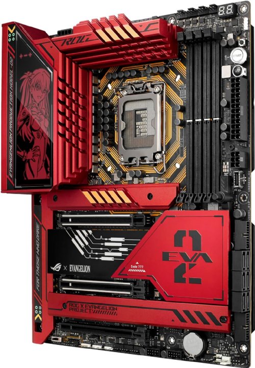 ASUS ROG Maximus Z790 Hero EVA-02 Edition LGA 1700(Intel 13th &12th Gen) ATX Gaming Motherboard(DDR5, 5X M.2 Slots,PCIe 5.0 x16 with Q-Release,Wi-Fi 6E, 2xThunderbolt 4...