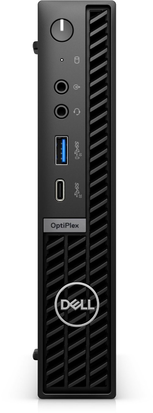 DELL Optiplex Micro Plus, Intel Core i5 13500T 1.6GHz 14-Core 4.6GHz, DDR5 8GB 1DIMM RAM, 256GB PCIe NVMe M.2 SSD, NOWireless, , Gigabit Ethernet , Power Supply...