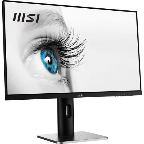 MSI PRO MP273QP 27" IPS 2560 X 1440 (QHD) Monitor, Non Glare with Narrow Bezel, 16:9, 250CD / M2, 1MS (MPRT) / 4MS (GTG), 2 (V1.4B), 1 (V1.2A), Swvl 30 30...