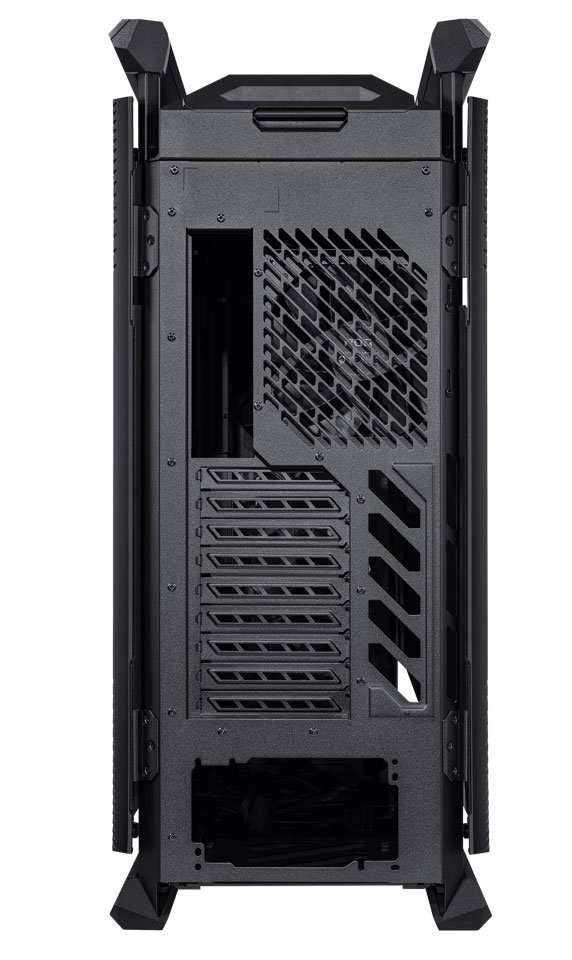 ASUS ROG Hyperion GR701 EATX Full-Tower Computer case with semi-Open  Structure, Tool-Free Side Panels, Supports up to 2 x 420mm radiators,  Built-in