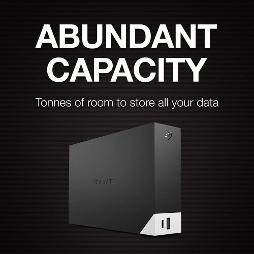 Seagate One Touch HUB 4TB SED Toolkit Backup Software Included  3 YR DATA RECOVER, 4 Month Creative Plan...(STLC4000400)