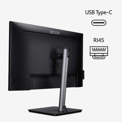 Acer CB273U bemipruzx 27" WQHD 2560 x 1440 IPS Professional Docking Monitor, AMD FreeSync, Delta E<1,  99% sRGB,  HDR10, TUV/Eyesafe, Display Port, HDMI 2.0, USB Type-C...