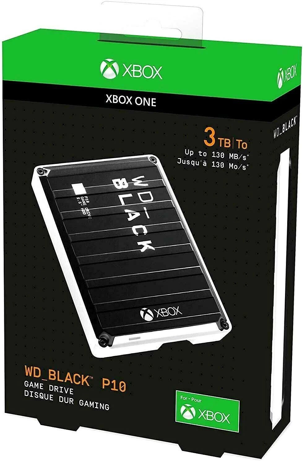 5 TB WD Black P10 Game Drive for Xbox One Disque dur externe 2,5